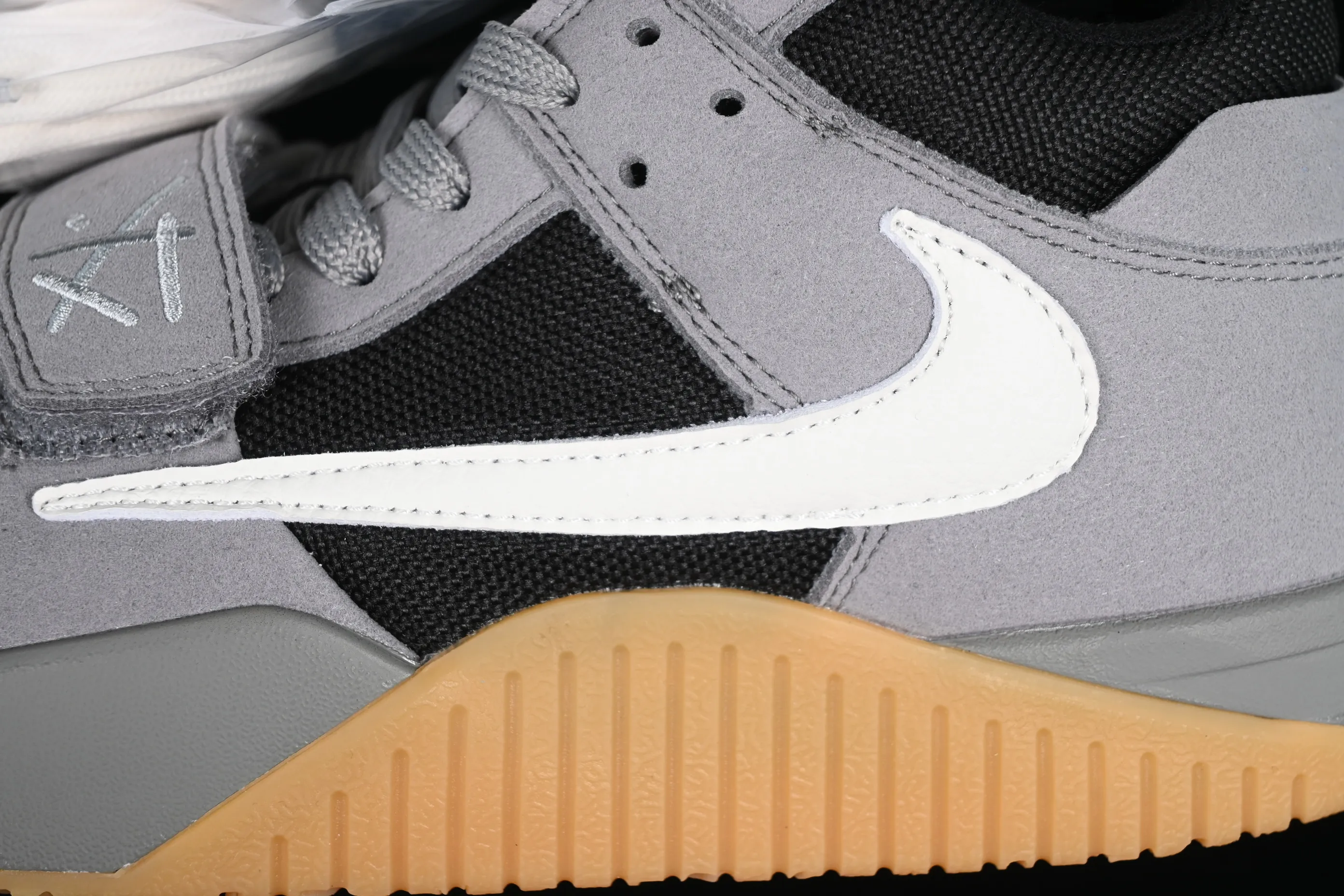 All Categories Air Jordan Jordan Series Basketball Shoes Air Jordan 1 Low Travis Scott x Jordan Cut The Check AJ1 Joe 1 Hook Velcro Fashion Basketball Shoes FZ8117-104